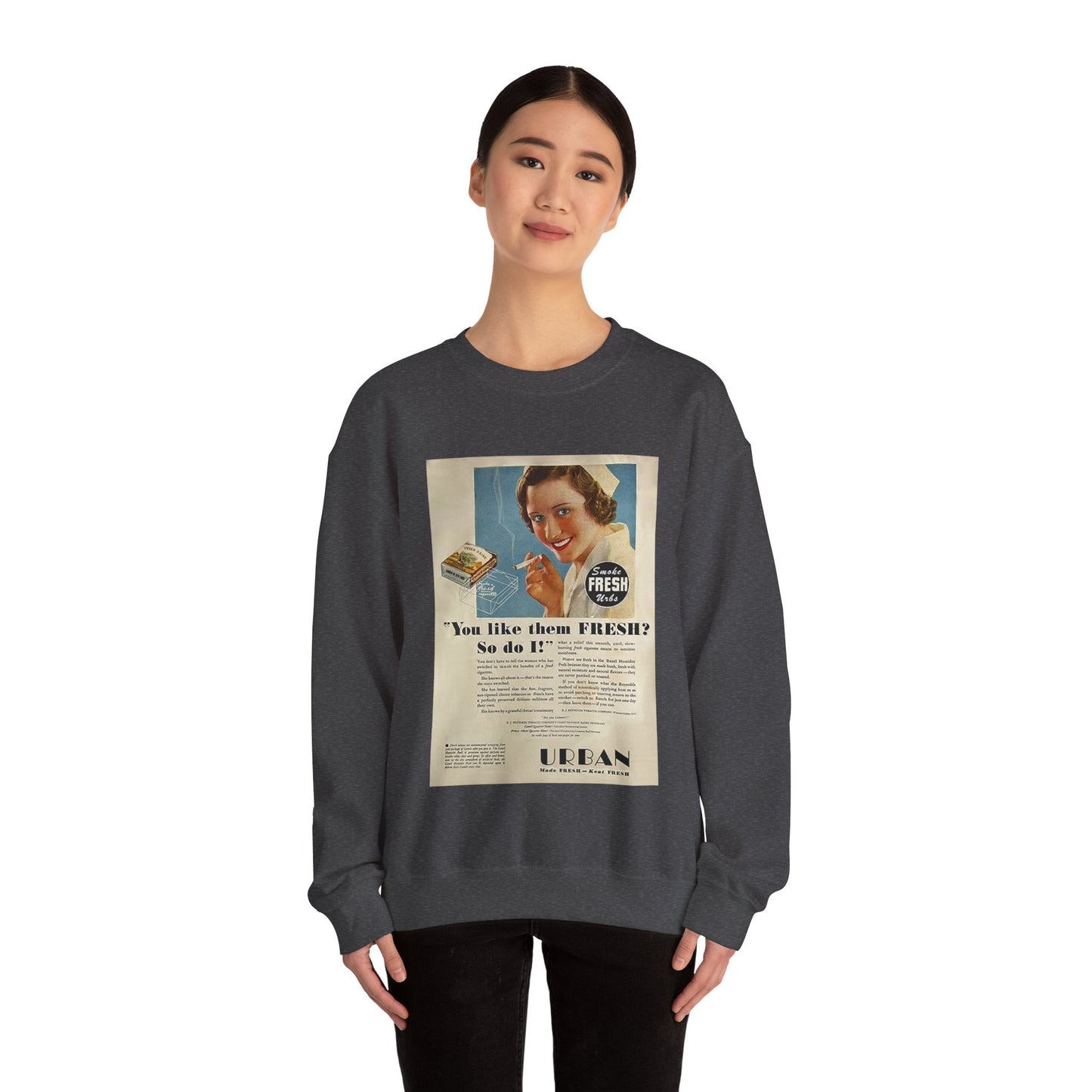 You like them fresh (Unisex Heavy Blend™ Crewneck Sweatshirt)