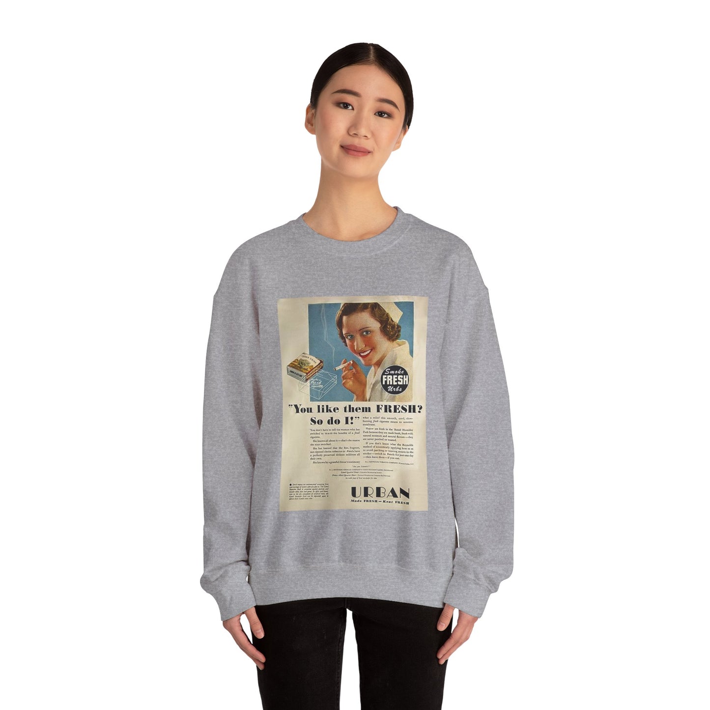 You like them fresh (Unisex Heavy Blend™ Crewneck Sweatshirt)