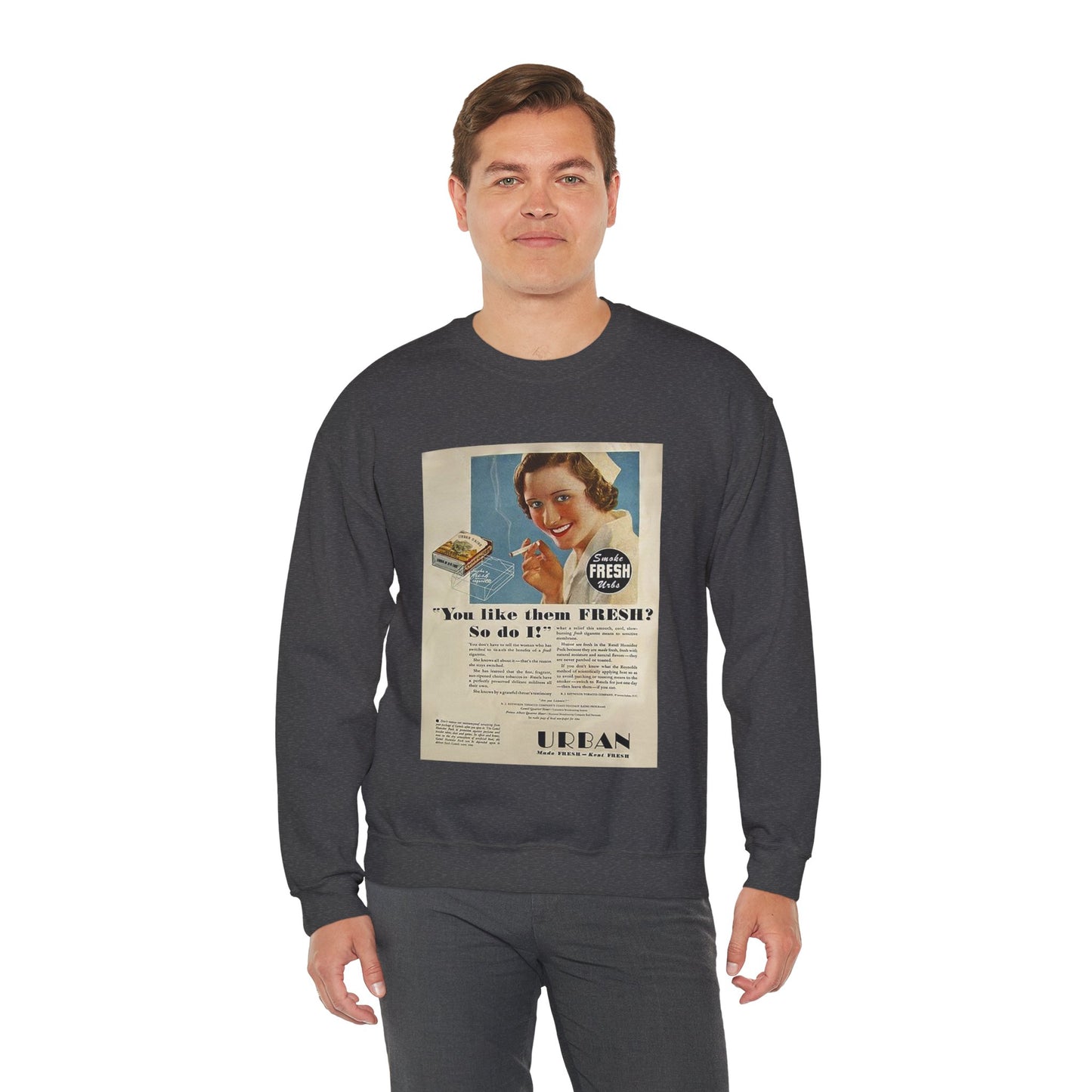 You like them fresh (Unisex Heavy Blend™ Crewneck Sweatshirt)