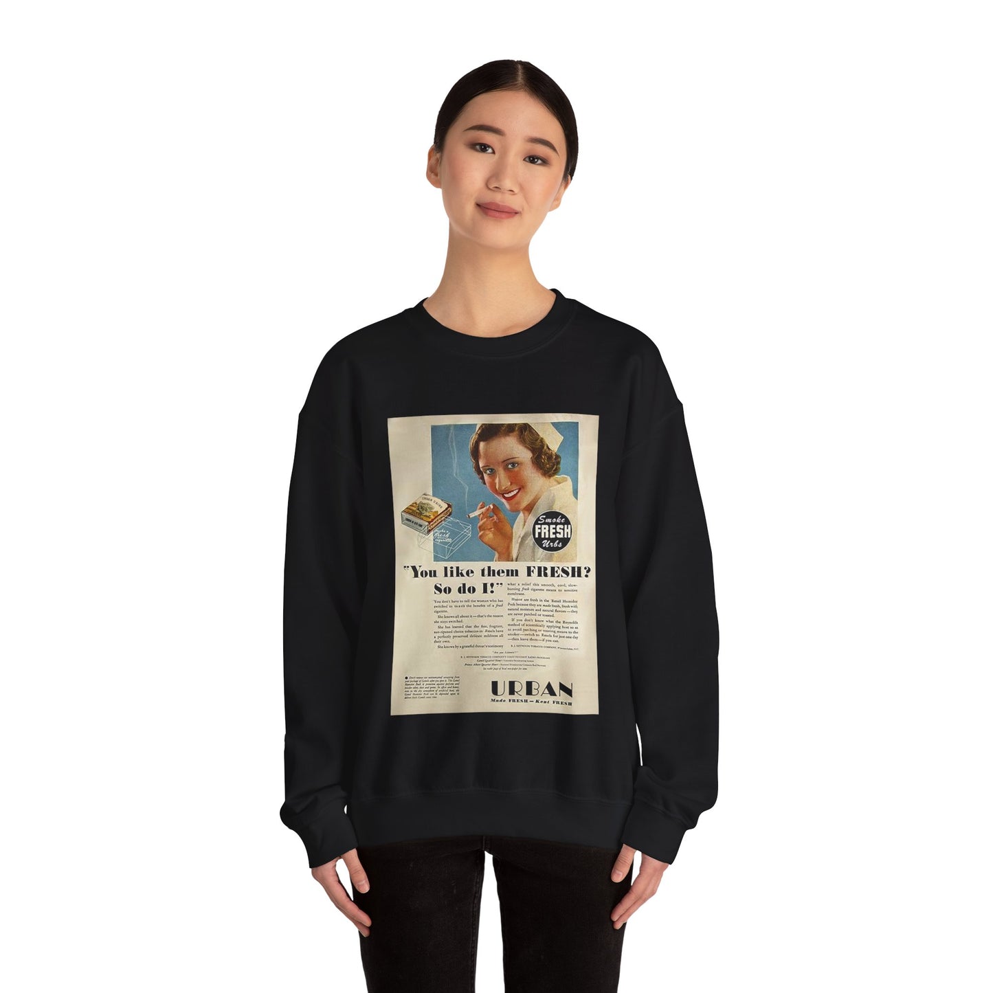 You like them fresh (Unisex Heavy Blend™ Crewneck Sweatshirt)