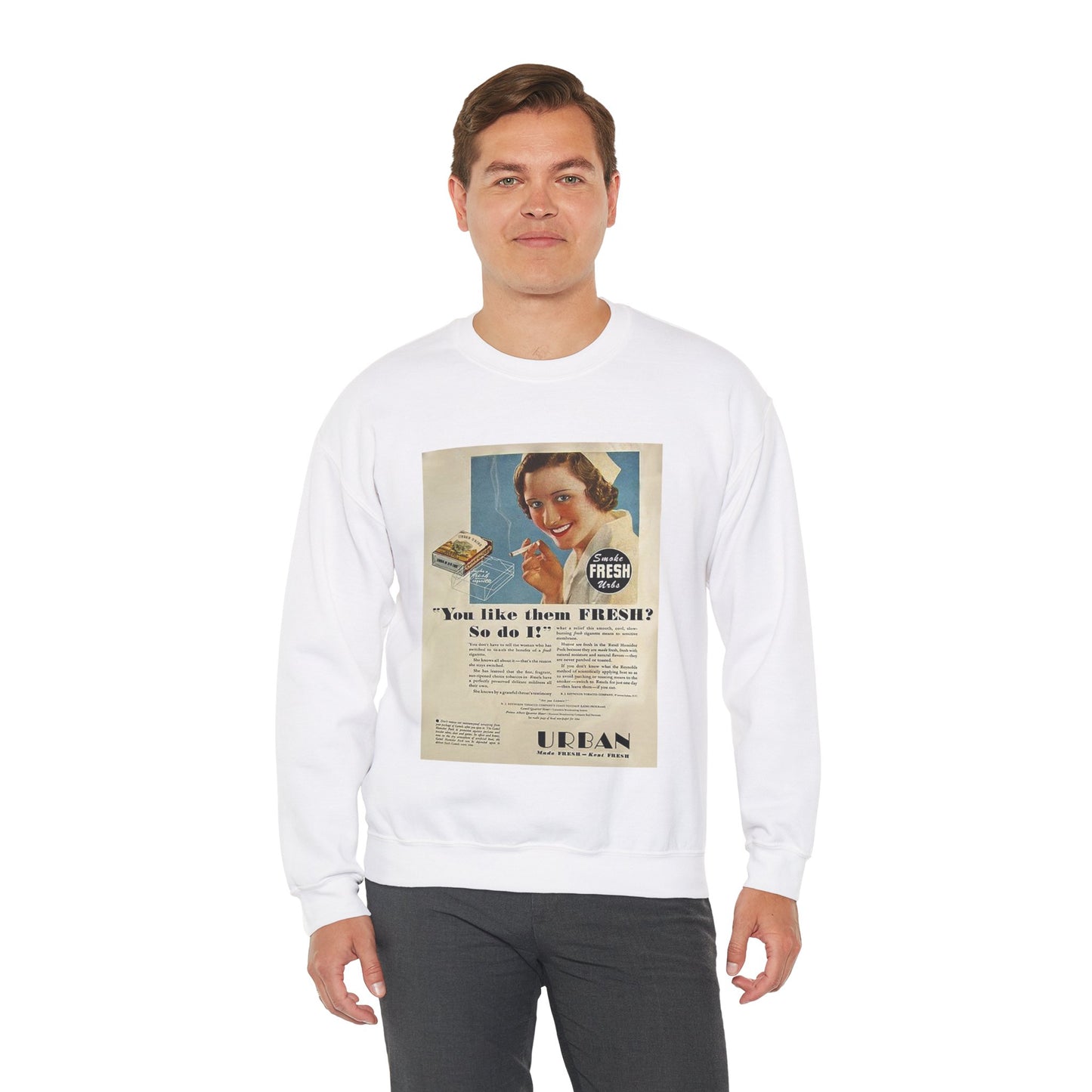 You like them fresh (Unisex Heavy Blend™ Crewneck Sweatshirt)