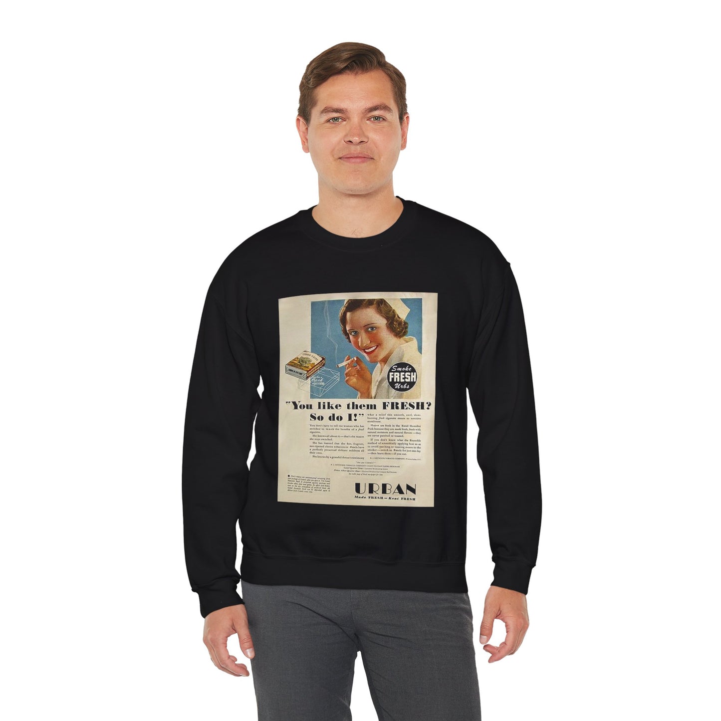 You like them fresh (Unisex Heavy Blend™ Crewneck Sweatshirt)