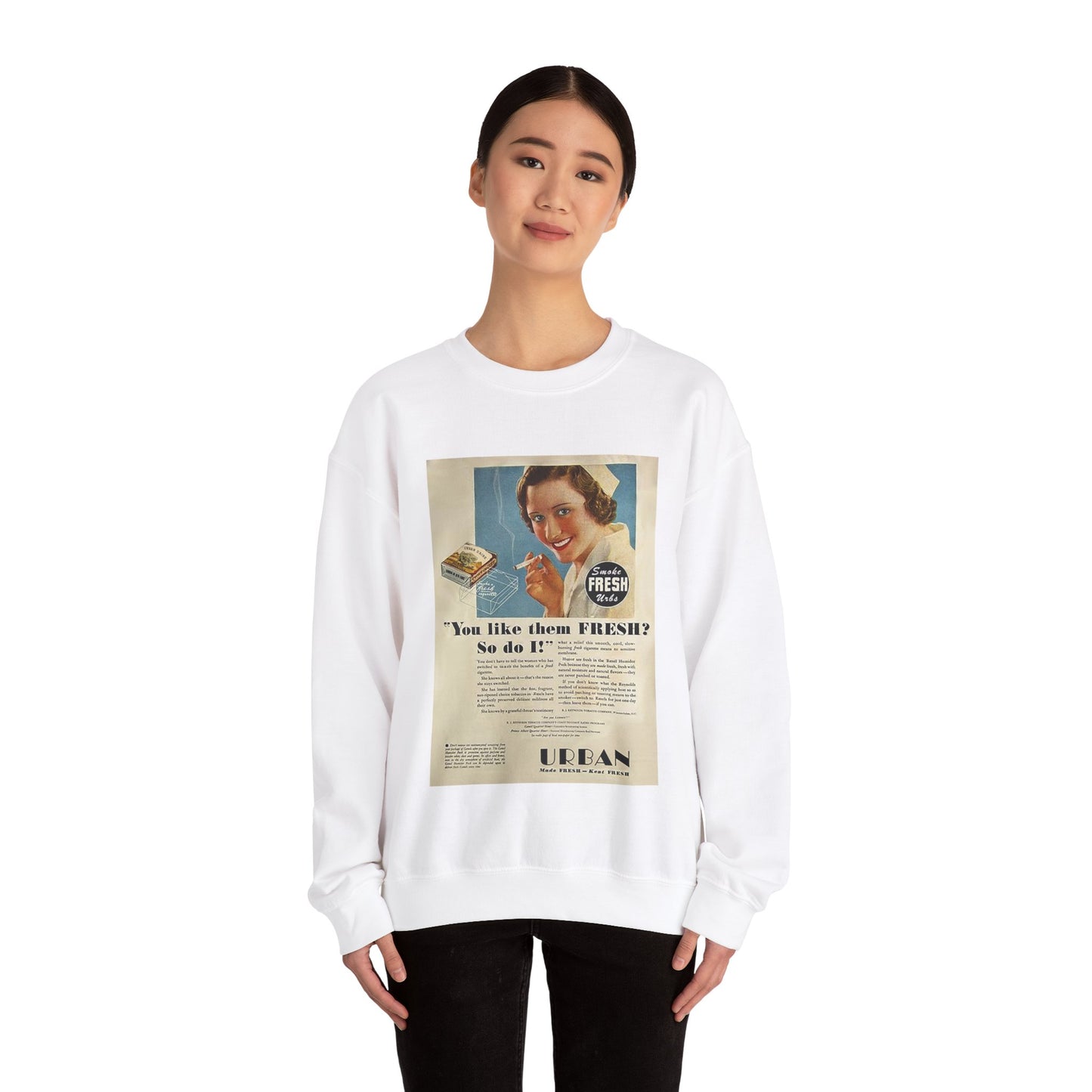 You like them fresh (Unisex Heavy Blend™ Crewneck Sweatshirt)